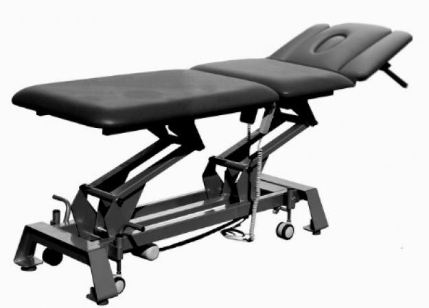 Stół rehabilitacyjny 3 częściowy z elektryczną regulacją wysokości, funkcją fotela i pivota  - Image no.: 3