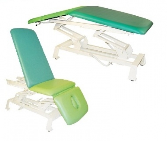 Stół rehabilitacyjny do terapii manualnej, hydrauliczny z funkcja fotela i pivota, stabilny - Image no.: 1