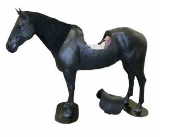 Zaawansowany fantom konia / symulator kolki z możliwością wykonywania wenopunkcji oraz iniekcji domięśniowych - Image no.: 2