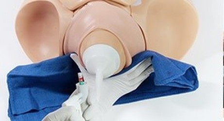 Symulator porodowy w postaci torsu z systemem rozwiązania - Image no.: 5