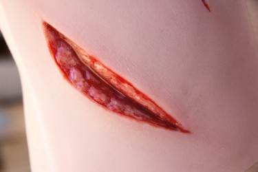 Model rany - duże, głębokie cięcie (z funkcją krwawienia) - Image no.: 4