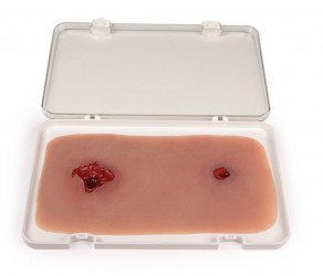 Model rany - rana postrzałowa kończyny dolnej (z funkcją krwawienia) - Image no.: 1