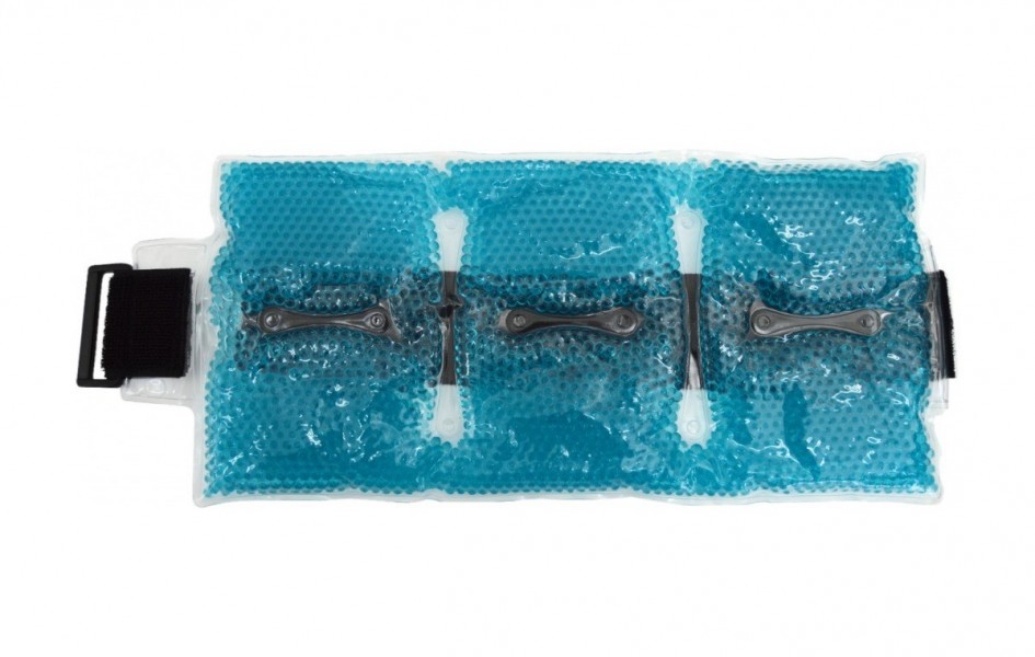 Okład (kompres) żelowy z perełkami żelowymi 43 x 17,5 cm - Image no.: 1