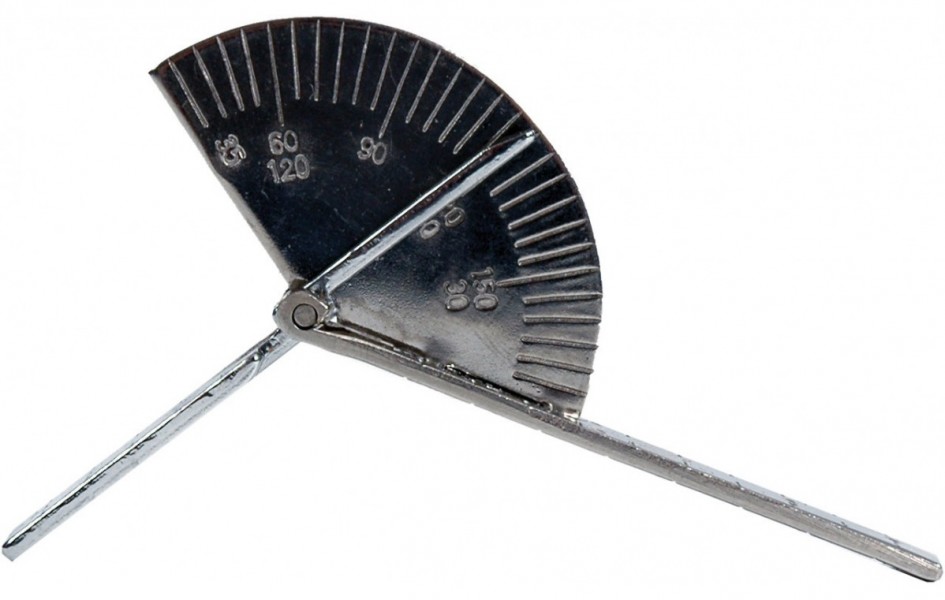 Goniometr palcowy ze stali nierdzewnej 9 cm 180° co 5°  - Image no.: 1